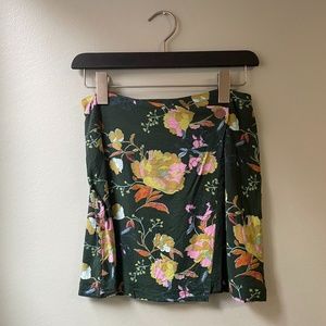 Urban Outfitters Wrap Mini Skirt